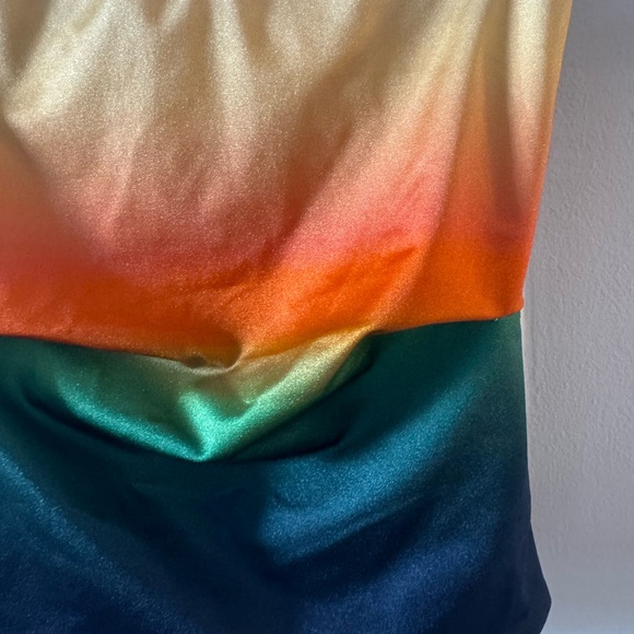 FARM Rio Sunset Gradient Tube Top - Picture 2 of 6